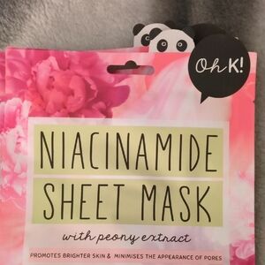 Oh K! Niacinamide Sheet Mask - 3 Masks